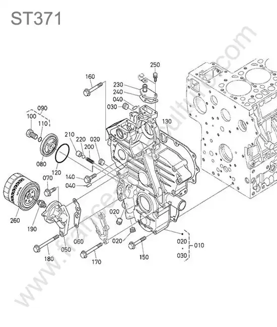 Carter distribution KUBOTA ST371