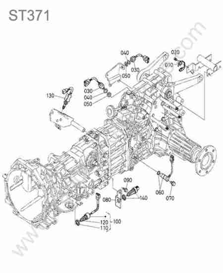 KUBOTA - ST371 : Contacteurs securite