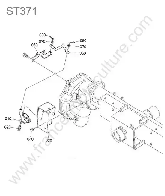 Detecteur pont avant KUBOTA ST371
