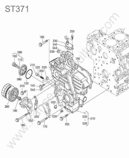 KUBOTA - ST371 : Carter distribution