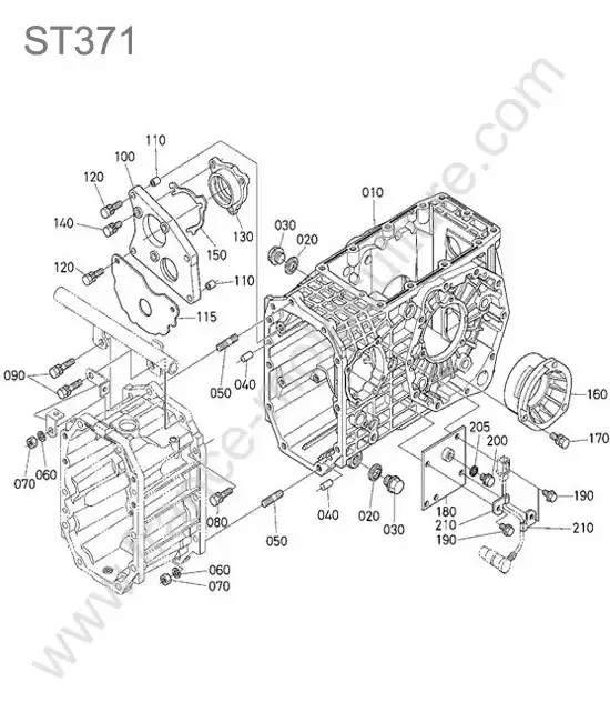 Carter transmission KUBOTA ST371
