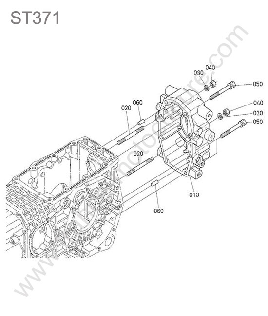 Carter prise force KUBOTA ST371