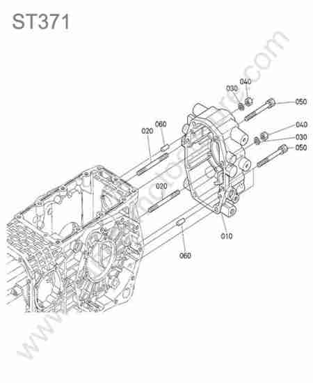 KUBOTA - ST371 : Carter prise force