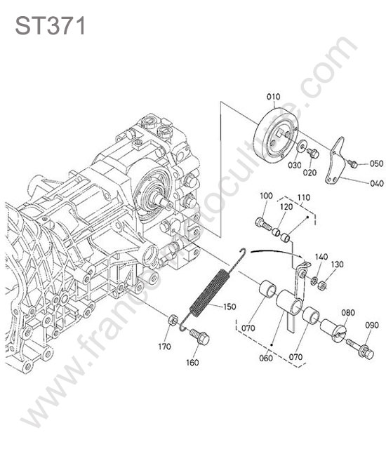 Support neutre KUBOTA ST371