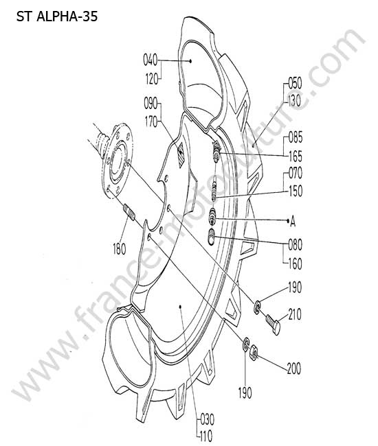 Roue arrière 12.4-16 KUBOTA STA35