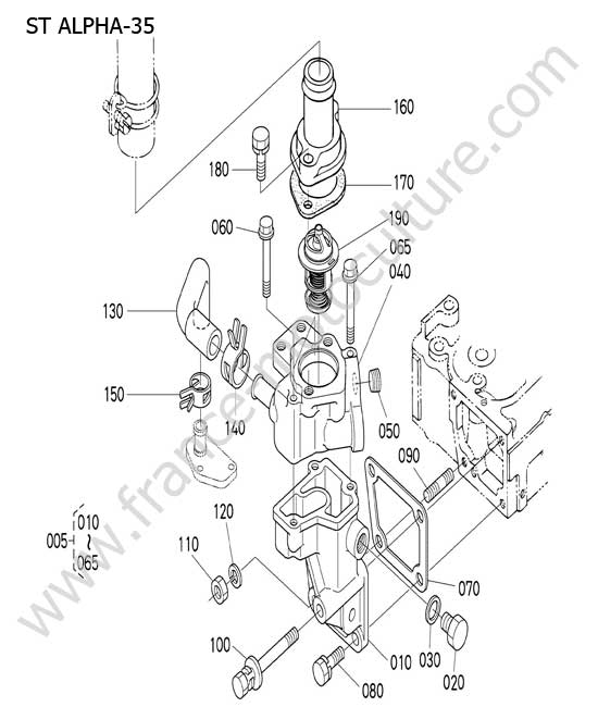 Thermostat KUBOTA STA35