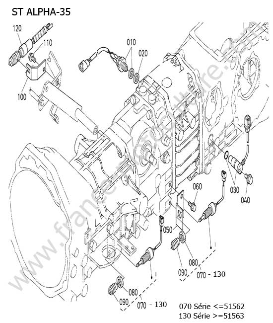 Capteurs KUBOTA STA35
