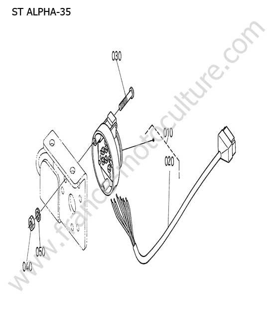 Prise remorque KUBOTA STA35