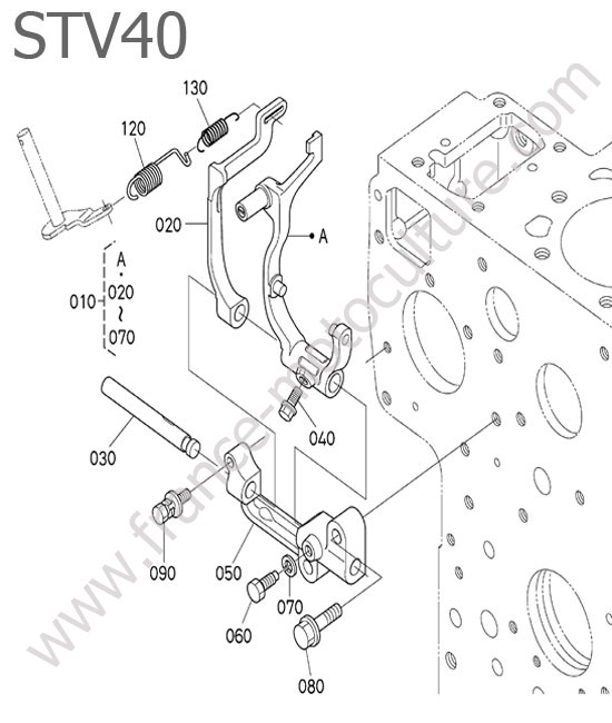 Regulateur de regime KUBOTA STV40