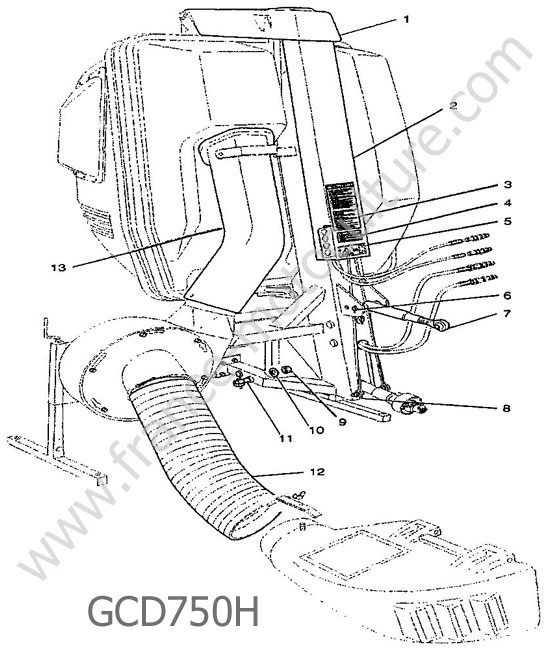 Carter - GCD750H KUBOTA STV40