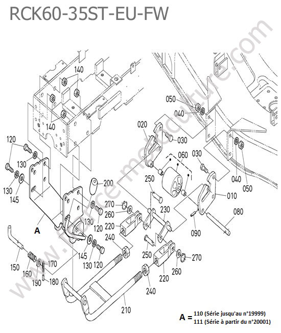 Tirant - RCK60-35ST-EU-FW KUBOTA STV40