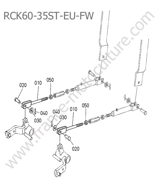 Bras relevage - RCK60-35ST-EU-FW KUBOTA STV40