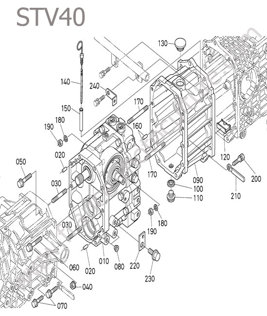 Carter transmission KUBOTA STV40