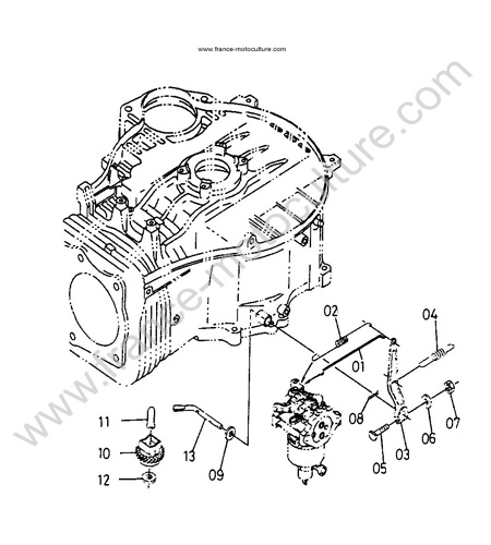 Regulateur KUBOTA T1560