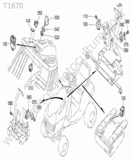 KUBOTA - T1670 : Electricite