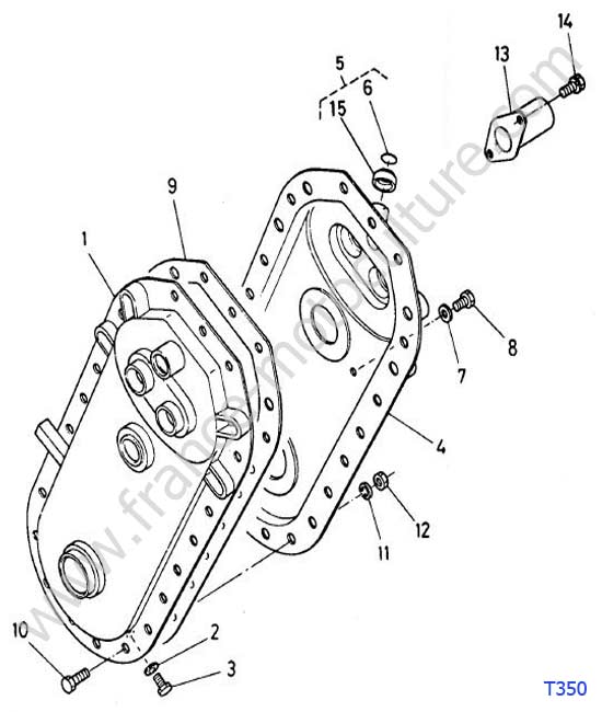 Carter pont KUBOTA T350