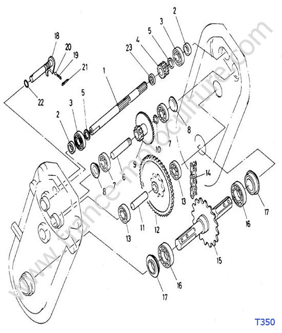 Pont KUBOTA T350