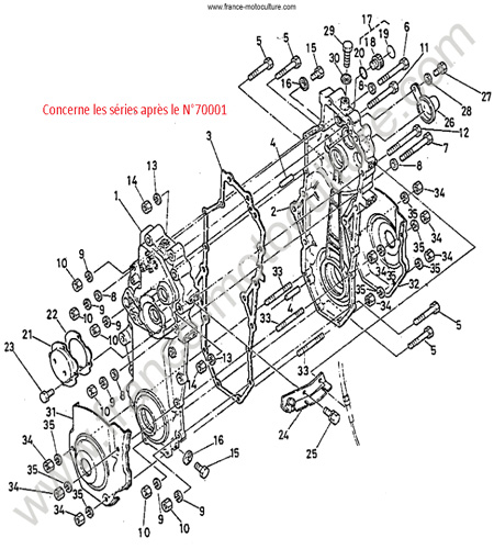 Carter transmission KUBOTA T750