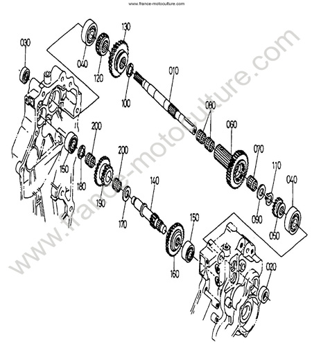 Transmission 1 KUBOTA TF100