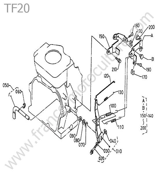 Regulateur KUBOTA TF20