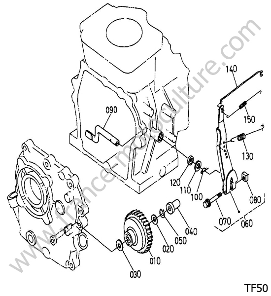 Regulateur KUBOTA TF50