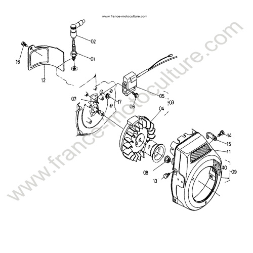 Allumage 2 KUBOTA TF65