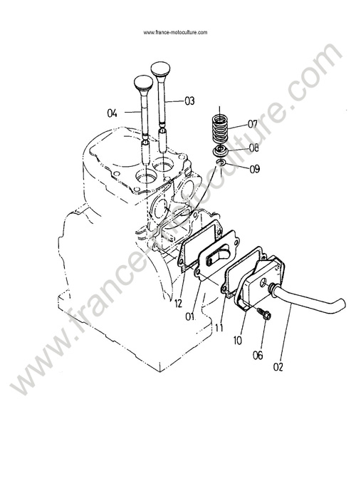 Reniflard KUBOTA TF65