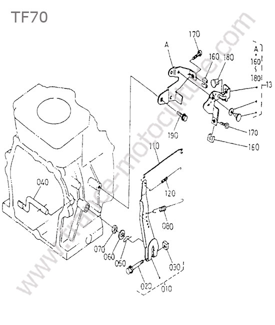 Regulateur KUBOTA TF70