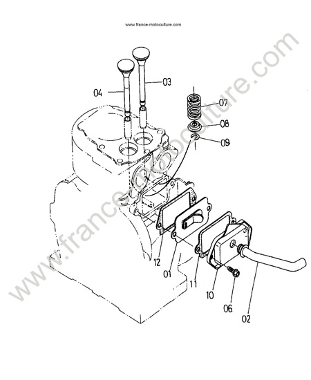 Reniflard KUBOTA TF75