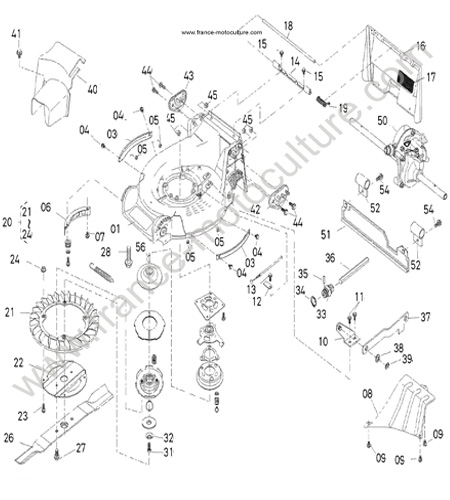 Carter serie < 10930 KUBOTA W721