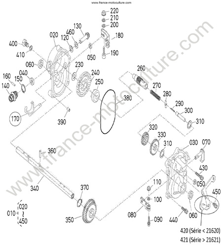 Transmission KUBOTA W721PRO