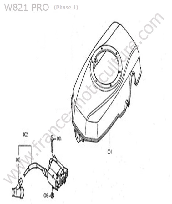 Allumage KUBOTA W821-PRO