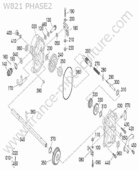 KUBOTA - W821 : Transmission