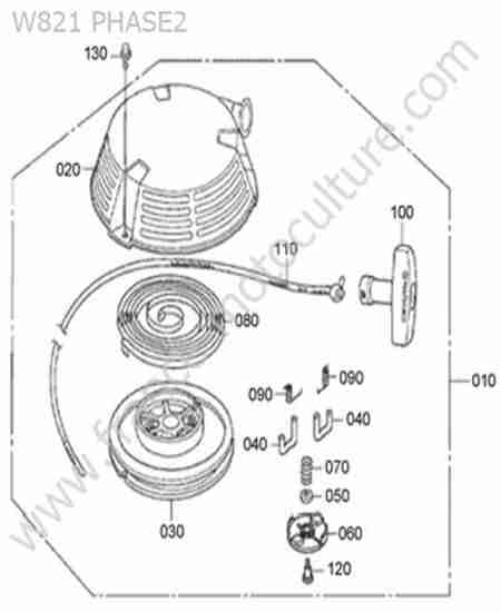 KUBOTA - W821 : Lanceur