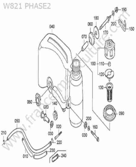 KUBOTA - W821 : Reservoir