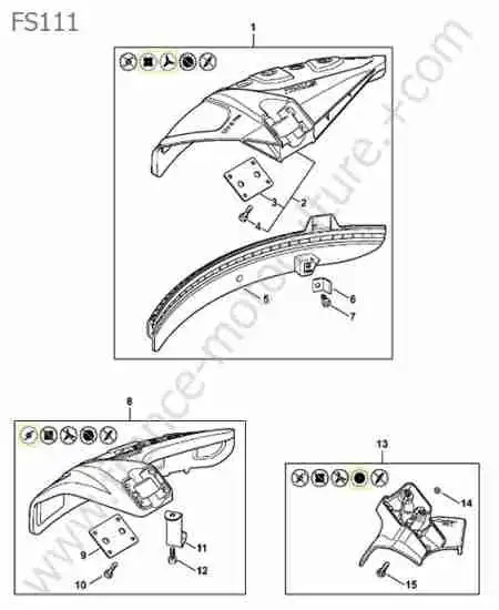 STIHL - FS111 : Protection