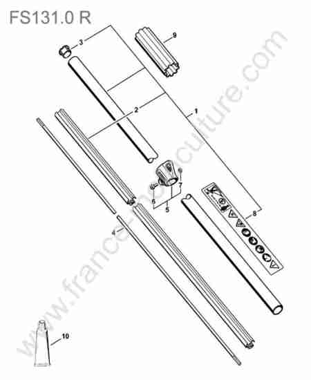 STIHL - FS131-0R : Tube