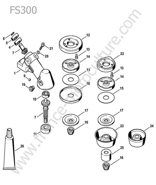 Reducteur (>157519397) STIHL FS300