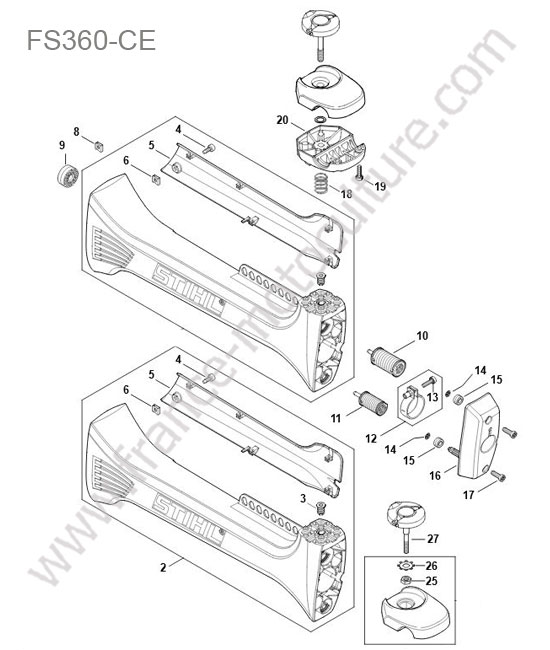 STIHL - FS360-CE : Antivibrations