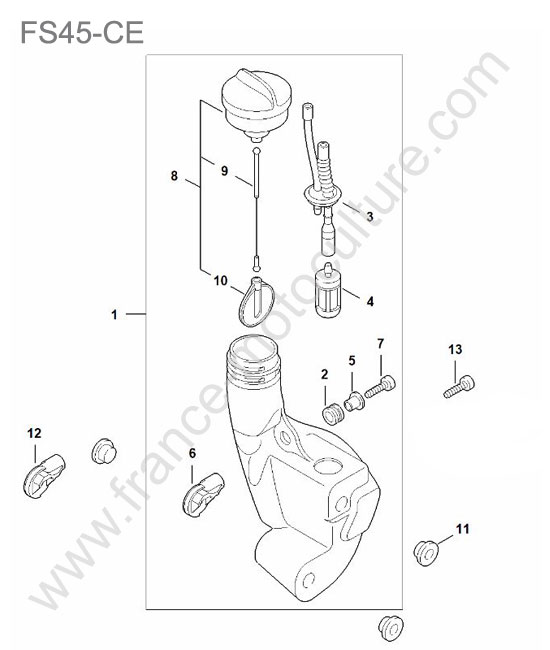 Reservoir STIHL FS45-CE