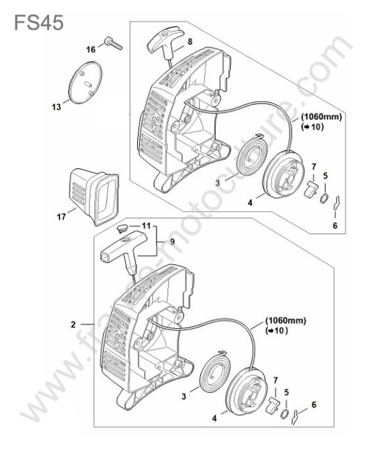 Lanceur STIHL FS45