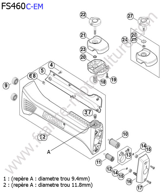 Antivibrations STIHL FS460