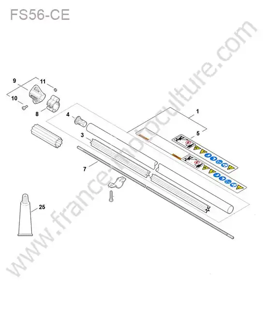Tube STIHL FS56-C