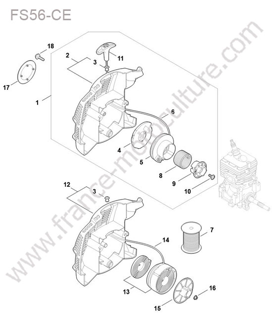 Lanceur STIHL FS56-C
