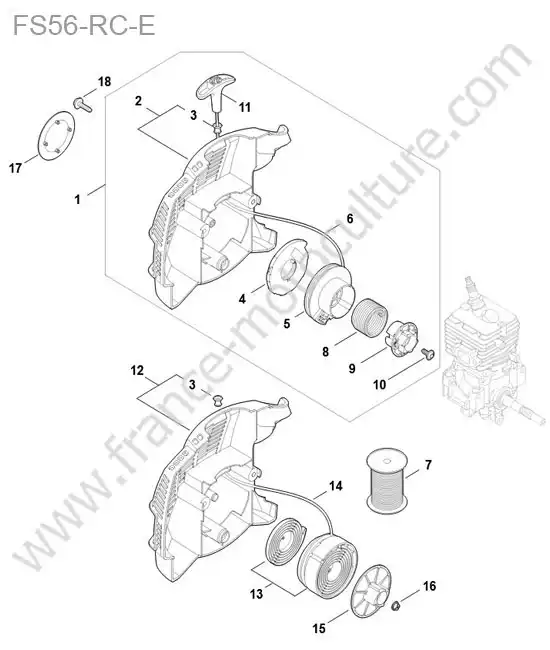 Lanceur STIHL FS56-RC