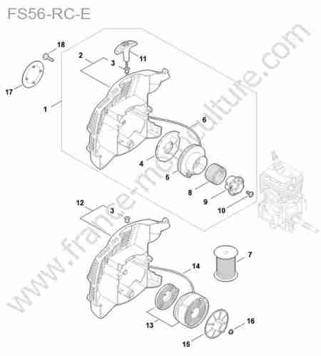 STIHL - FS56-RC : Lanceur