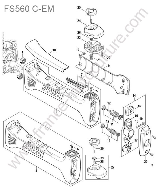 Antivibrations STIHL FS560CEM