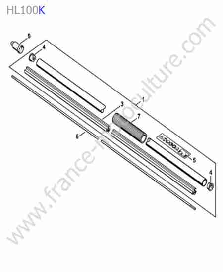 STIHL - HL100-K : Tube - K