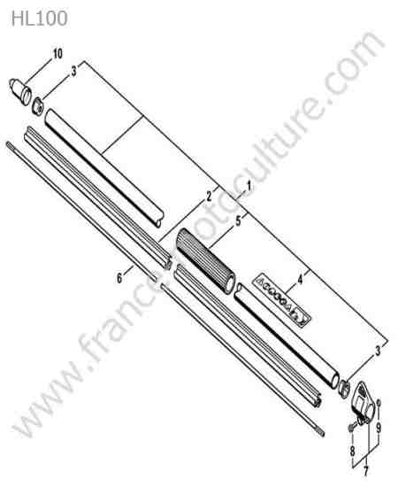 STIHL - HL100 : Tube