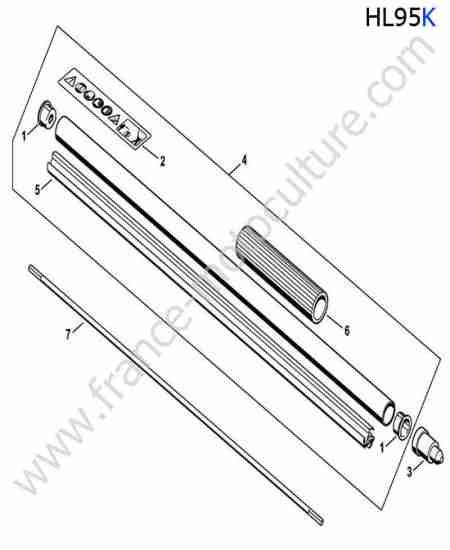 STIHL - HL95-K : Tube